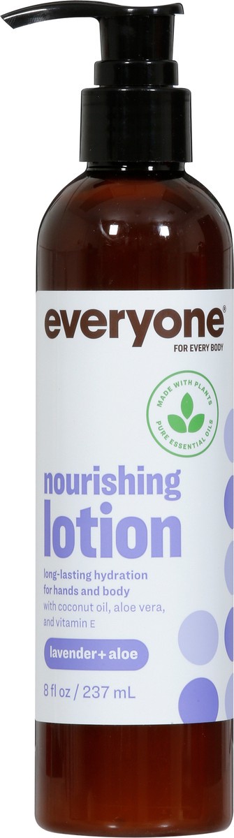 slide 6 of 9, Everyone Nourishing Lavender + Aloe Lotion 8 fl oz, 8 fl oz