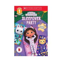 Gabby's Dollhouse: Sleepover Party (Scholastic Reader, Level 1) - (Scholastic Reader: Level 1) by Gabrielle Reyes (Paperback)
