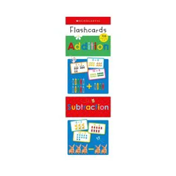 Addition & Subtraction Flashcard Pack: Scholastic Early Learners (Flashcards) - (Hardcover)