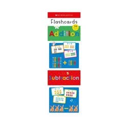 Addition & Subtraction Flashcard Pack: Scholastic Early Learners (Flashcards) - (Hardcover)