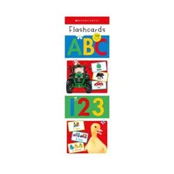 ABC & 123 Flashcard Double Pack: Scholastic Early Learners (Flashcards) - (Hardcover)