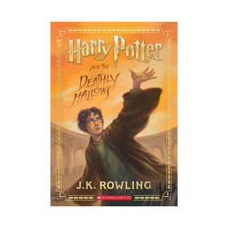Scholastic Harry Potter and the Deathly Hallows (Harry Potter, Book 7) - by J K Rowling (Paperback)