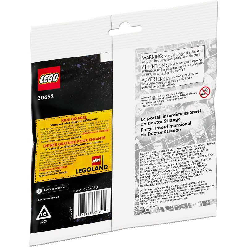 slide 3 of 3, LEGO Super Heroes Doctor Strange Interdimensional Portal 30652 Building Toy Set, 1 ct
