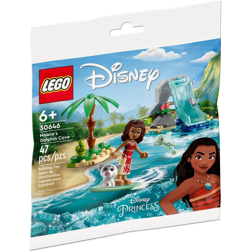 slide 1 of 3, LEGO Disney Princess Moana Dolphin Cove 30646 Building Toy Set, 1 ct