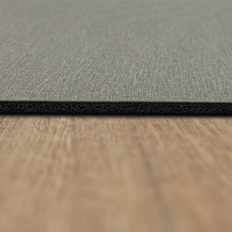 slide 7 of 7, 20" x 40" Low Profile Charmed Manor Patterned Polyurethane Kitchen Mat with Foam Rubber Backing Gray - Threshold™, 1 ct