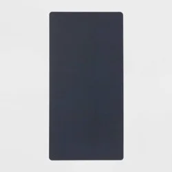 20" x 40" Low Profile Charmed Manor Patterned Polyurethane Kitchen Mat with Foam Rubber Backing Blue - Threshold™