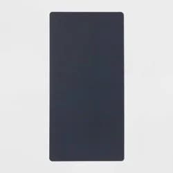 20" x 40" Low Profile Charmed Manor Patterned Polyurethane Kitchen Mat with Foam Rubber Backing Blue - Threshold™