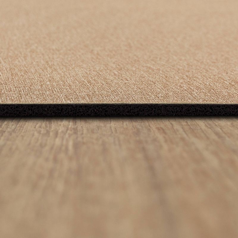 slide 7 of 7, 20" x 40" Low Profile Charmed Manor Patterned Polyurethane Kitchen Mat with Foam Rubber Backing Beige - Threshold™, 1 ct