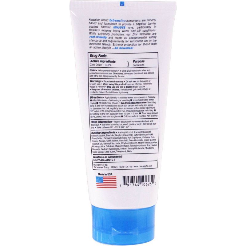 slide 3 of 3, Hawaiian Blend Extreme Zinc Sunscreen - SPF 50 - 5 fl oz, 50 ct; 5 fl oz