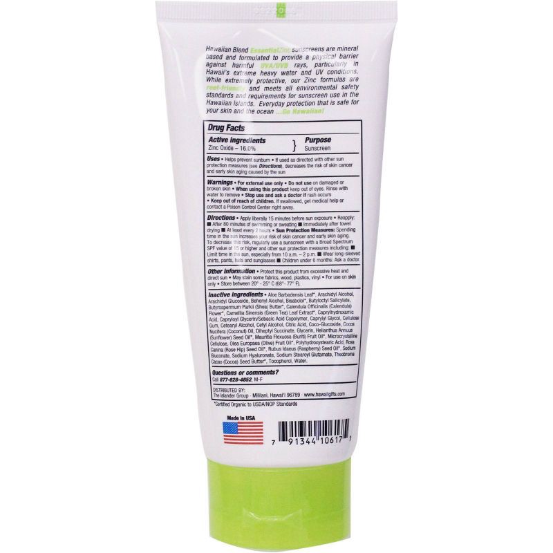 slide 3 of 3, Hawaiian Blend Essential Zinc Sunscreen - SPF 30 - 5 fl oz, 30 x 5 fl oz