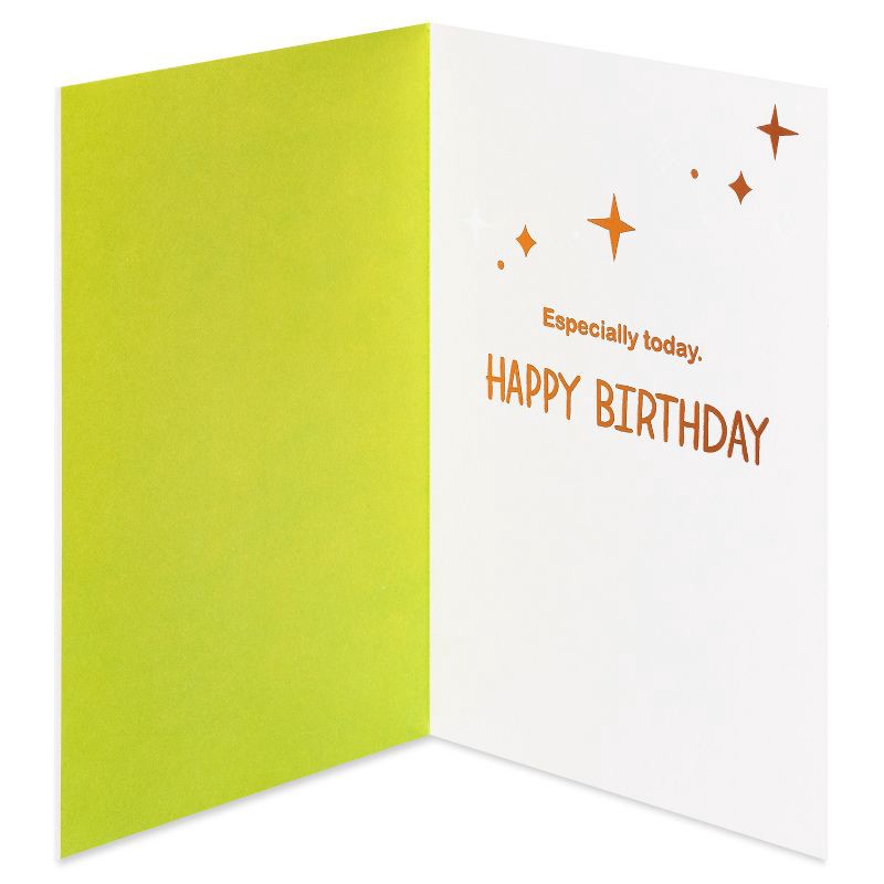 slide 2 of 5, American Greetings Birthday Card All Good Things Smiley Faces Includes Envelope, 1 ct