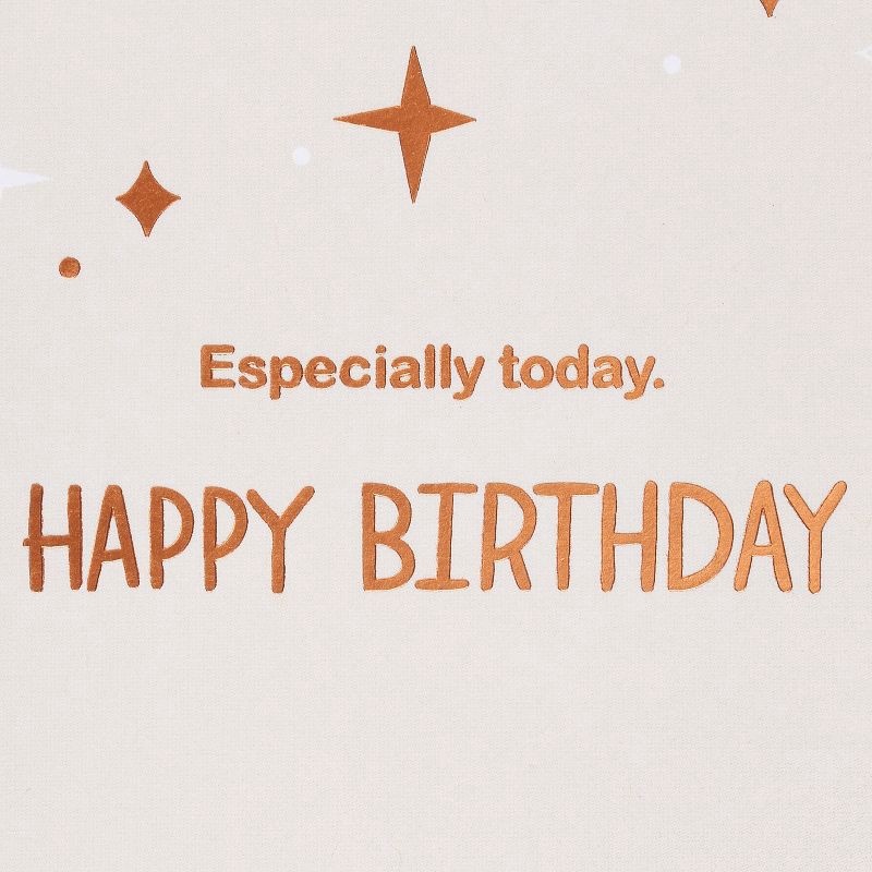 slide 3 of 5, American Greetings Birthday Card All Good Things Smiley Faces Includes Envelope, 1 ct