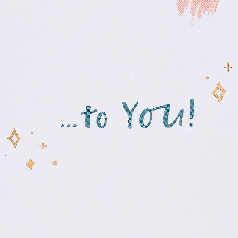 slide 3 of 5, American Greetings Birthday Card Happy Birthday to You Birthday Cake with Candles Includes Envelope, 1 ct