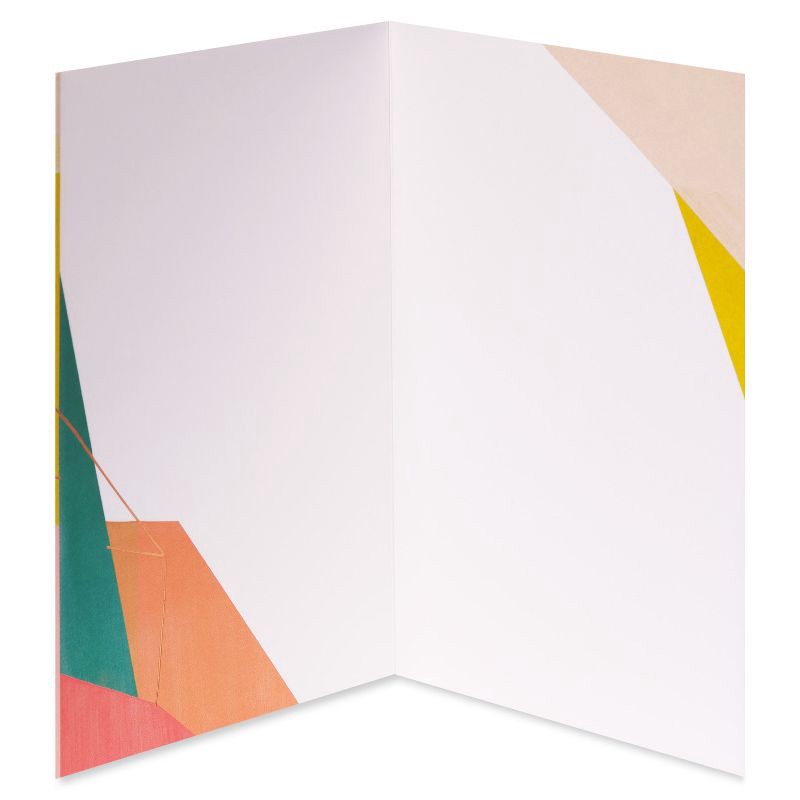 slide 2 of 5, Carlton Cards ''Geometric' Thank You Card, 1 ct