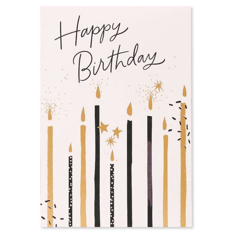 slide 4 of 6, Carlton Cards 'Bday Candles' Birthday Card, 1 ct