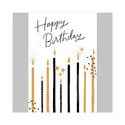 Carlton Cards 'Bday Candles' Birthday Card