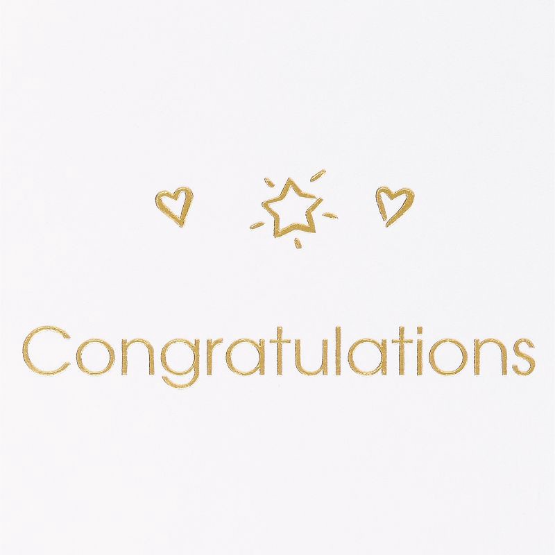 slide 3 of 5, 'Best News Ever' with Baby Icons Baby Shower Card Ivory: Carlton Cards, Welcome Baby, Vertical Fold, Multicolored, 1 ct