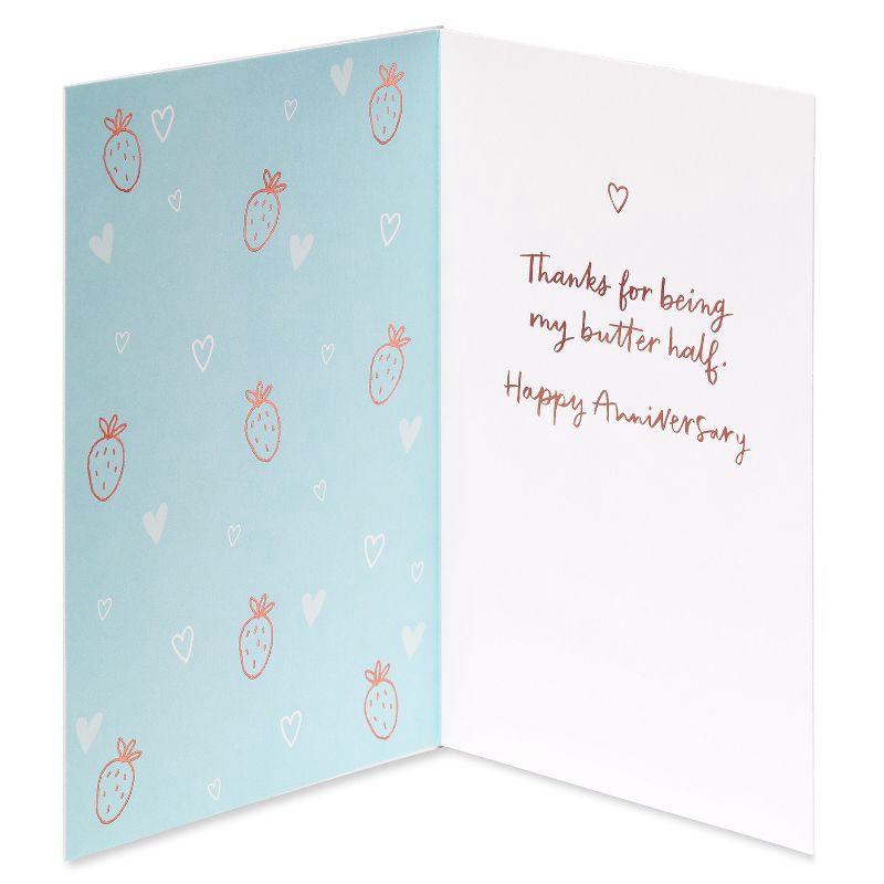 slide 2 of 5, Carlton Cards 'Waffle-ly Cute' Anniversary Card, 1 ct