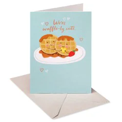 Carlton Cards 'Waffle-ly Cute' Anniversary Card