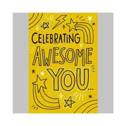Carlton Cards Doodle 'Awesome You' Birthday Card
