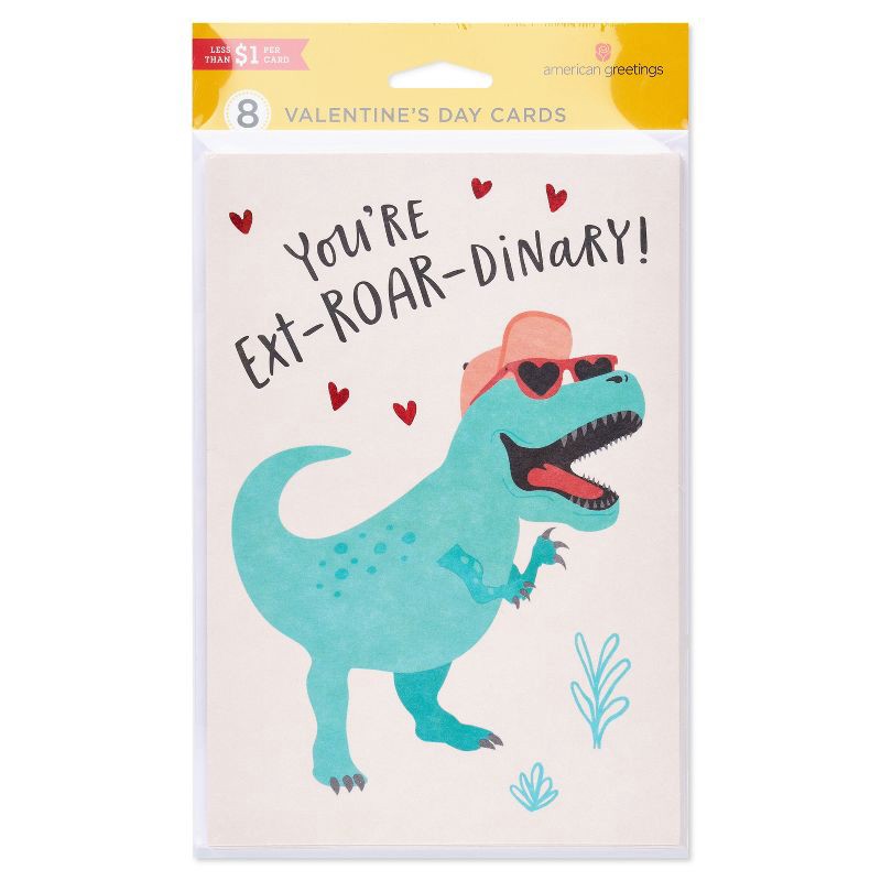 slide 8 of 8, Carlton Cards 8ct Valentine's Day Card You're Extraordinary, 8 ct