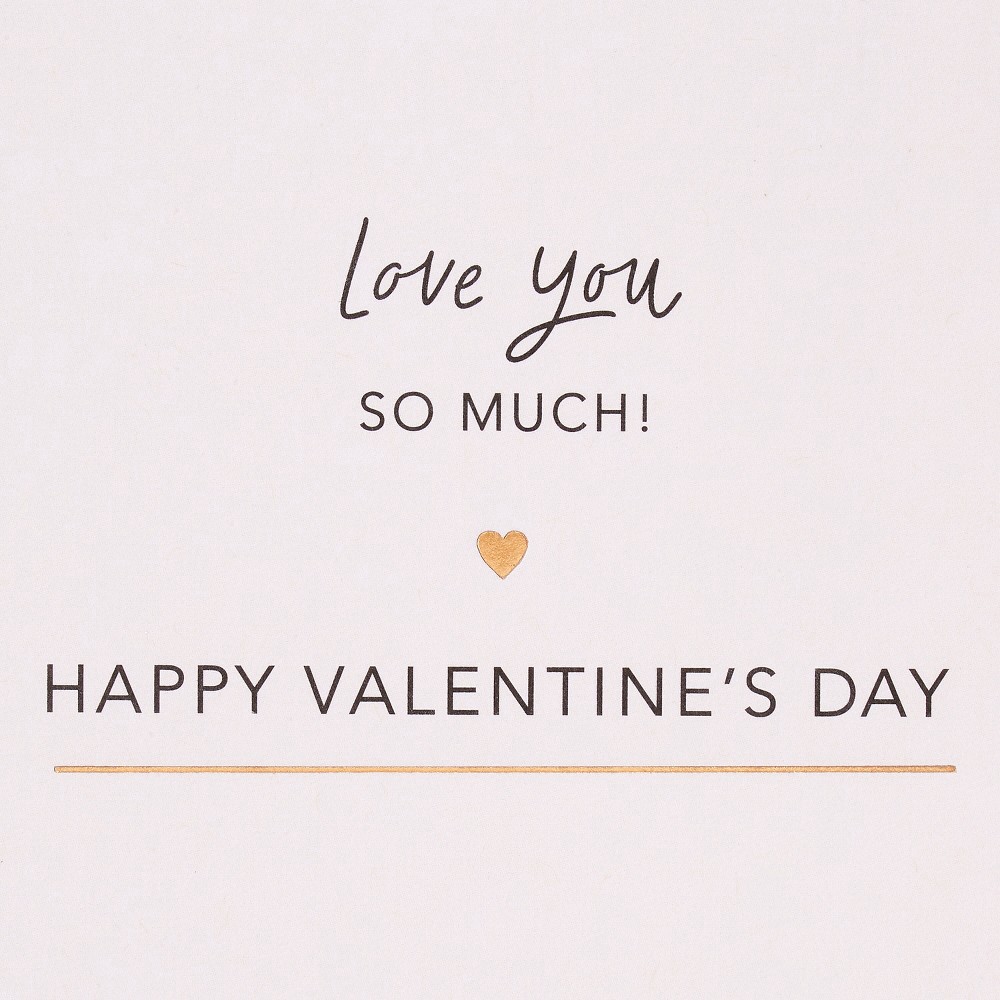 slide 5 of 5, Carlton Cards Valentine's Day Cards Striped Pattern, 1 ct