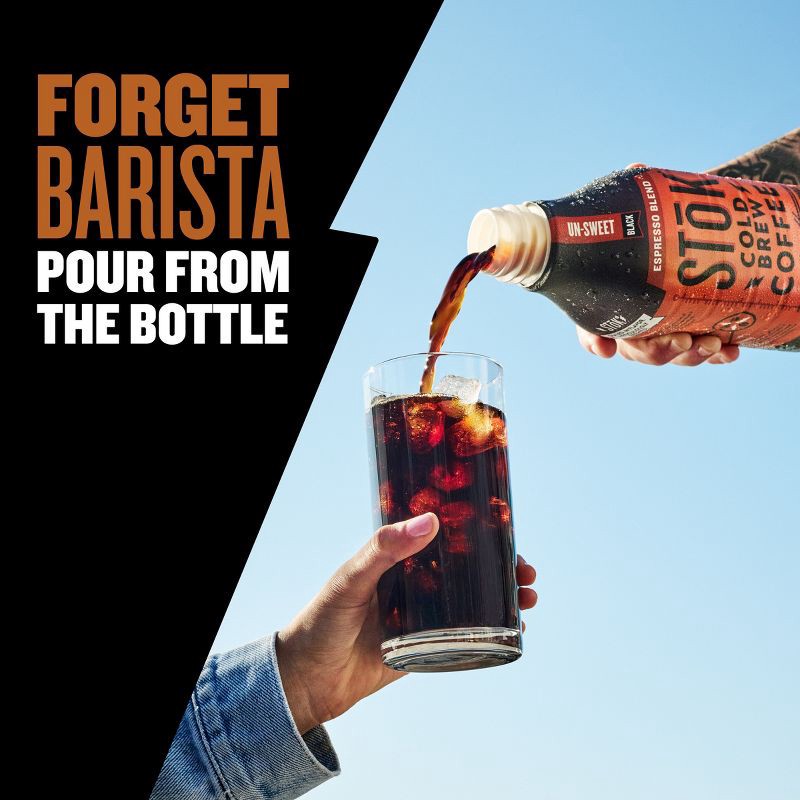 slide 4 of 13, SToK Espresso Blend Un-sweet Black Cold Brew Coffee - 48 fl oz, 48 fl oz