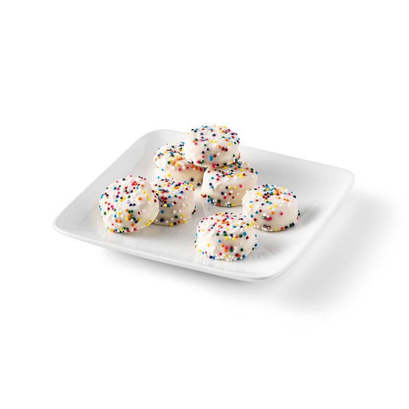 slide 2 of 3, Mini White Fudge Dipped Sandwich Cookies - 6oz - Favorite Day™, 6 oz