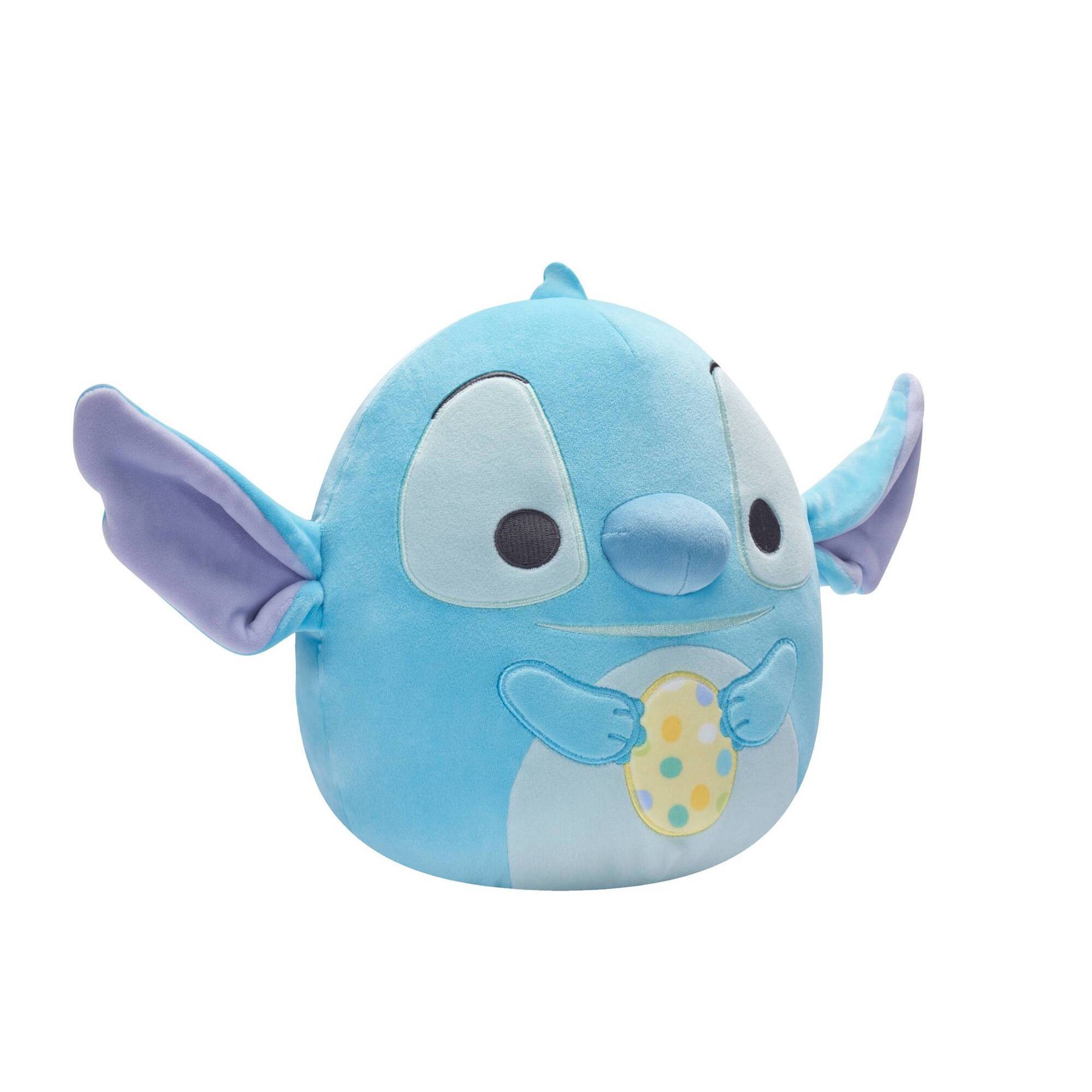 slide 5 of 6, Squishmallows Disney 10" Pastel Stitch Holding Egg Plush Toy, 1 ct