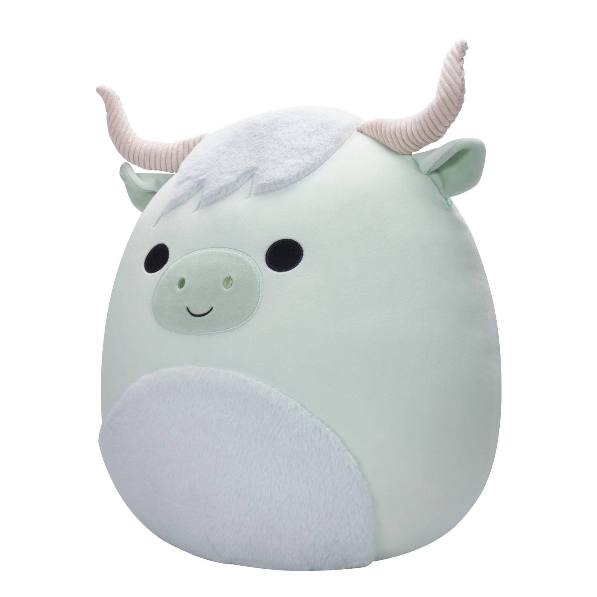 slide 6 of 6, Squishmallows 16" Iver the Mint Highland Cow Plush Toy, 1 ct