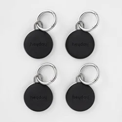 AirTag 4pk Silicone Keychain - heyday™ Black