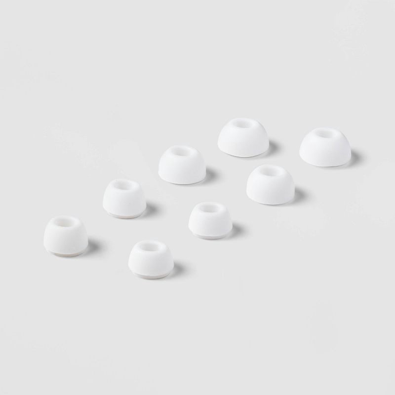 slide 1 of 3, Apple AirPods Pro Gen 1/2 4pk Silicone Tips - heyday™ White, 4 ct