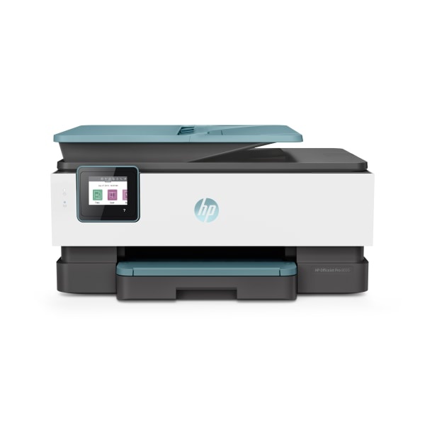 slide 1 of 9, HP Officejet Pro 8035 Wireless Inkjet All-In-One Color Printer With 8 Months Of Ink, Oasis, 1 ct