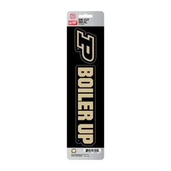 Fanmats Purdue Team Slogan Decal