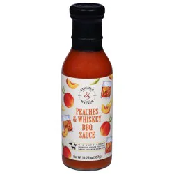 Fischer & Wieser Peaches & Whiskey BBQ Sauce 12.75 oz