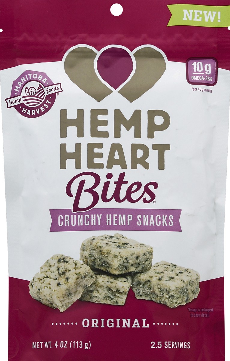 slide 2 of 2, Manitoba Harvest Hemp Heart Bites 4 oz, 4 oz