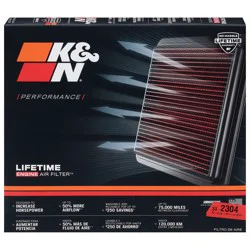 K&N Performance Lifetime Engine Air Filter 1 ea