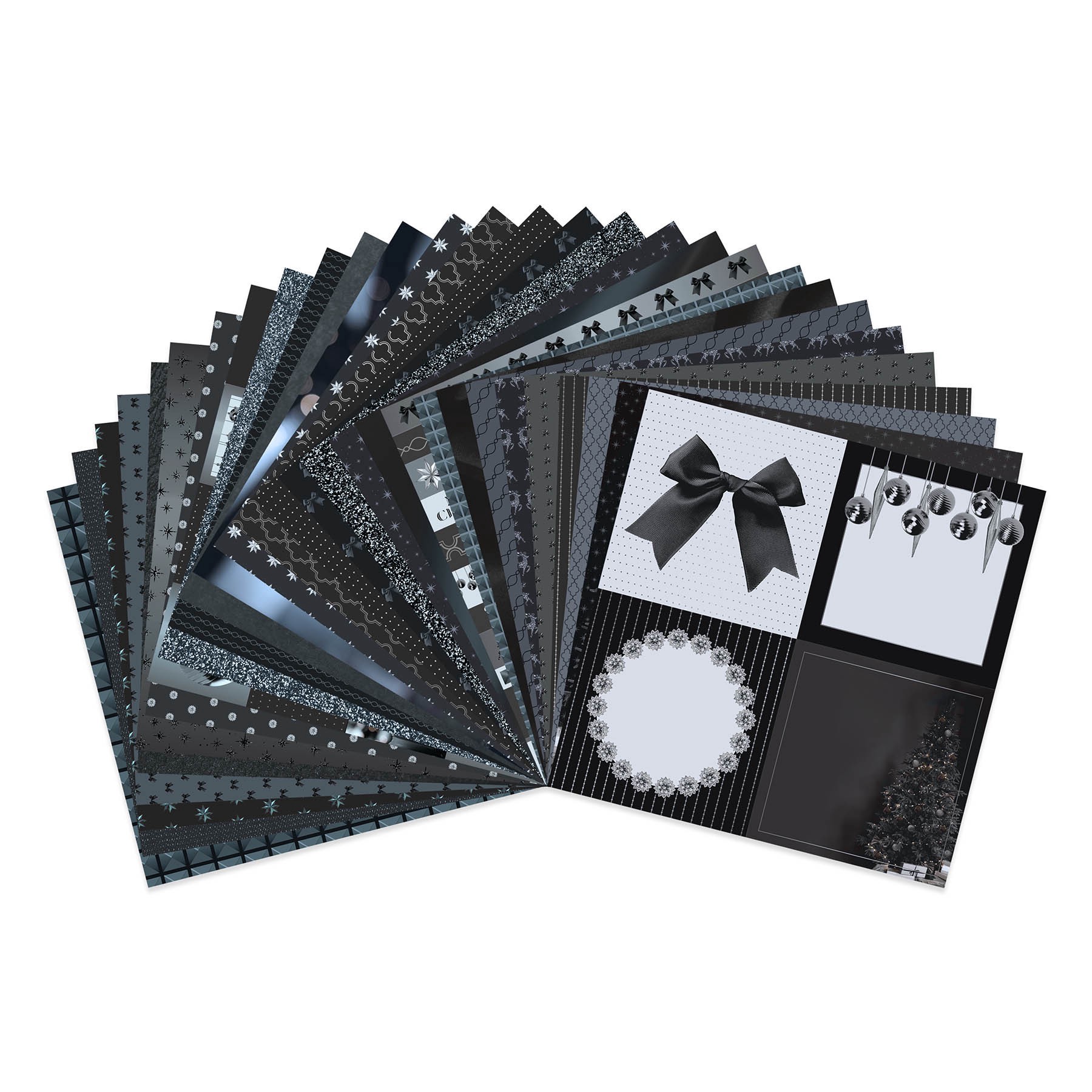 slide 2 of 3, 12" X 12" Silent Night Paper Pad By Recollections, 12 in x 12 in