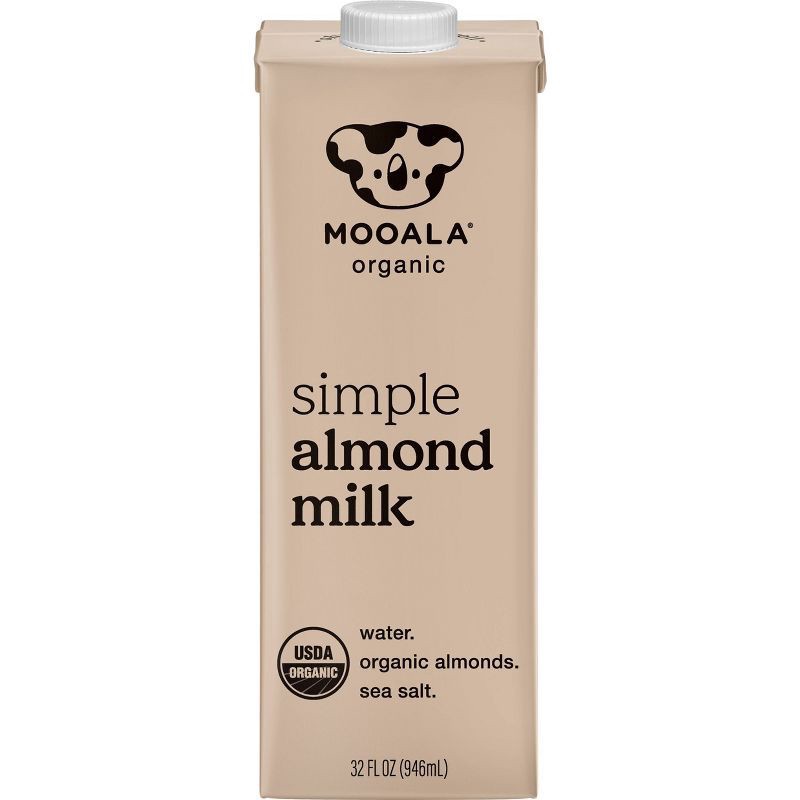 slide 1 of 6, Mooala Organic Simple Almond Milk 32fl oz, 32 oz