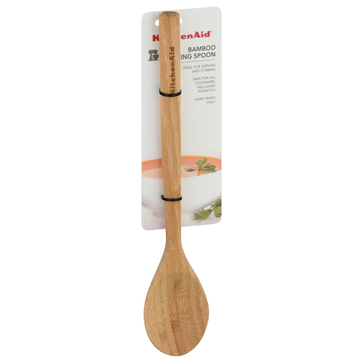 slide 4 of 9, KitchenAid Kitchen Aid Universal Bamboo Basting Spoon, 1 ct