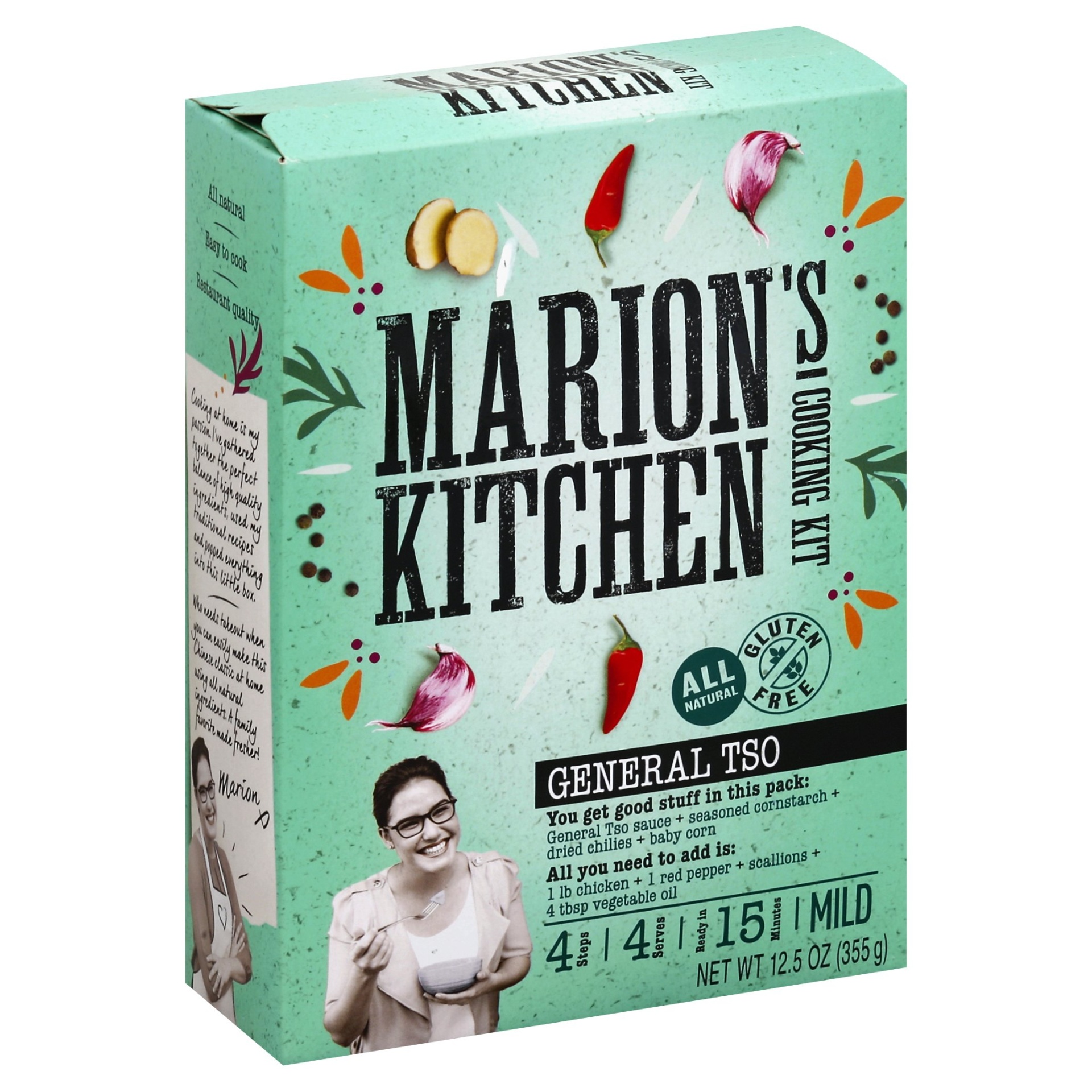 slide 1 of 8, Marion's Kitchen General Tso Kit, 12.5 oz