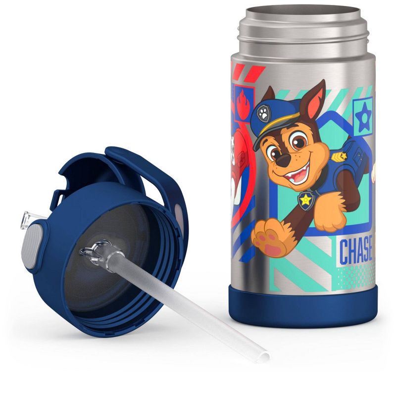 slide 7 of 9, Thermos Kids' 12oz Stainless Steel FUNtainer Water Bottle with Bail Handle - PAW Patrol, 12 oz