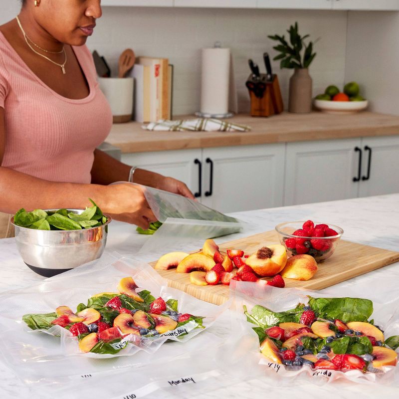 slide 3 of 3, FoodSaver 11" x 12' Vacuum Seal Roll 2pk, 2 ct