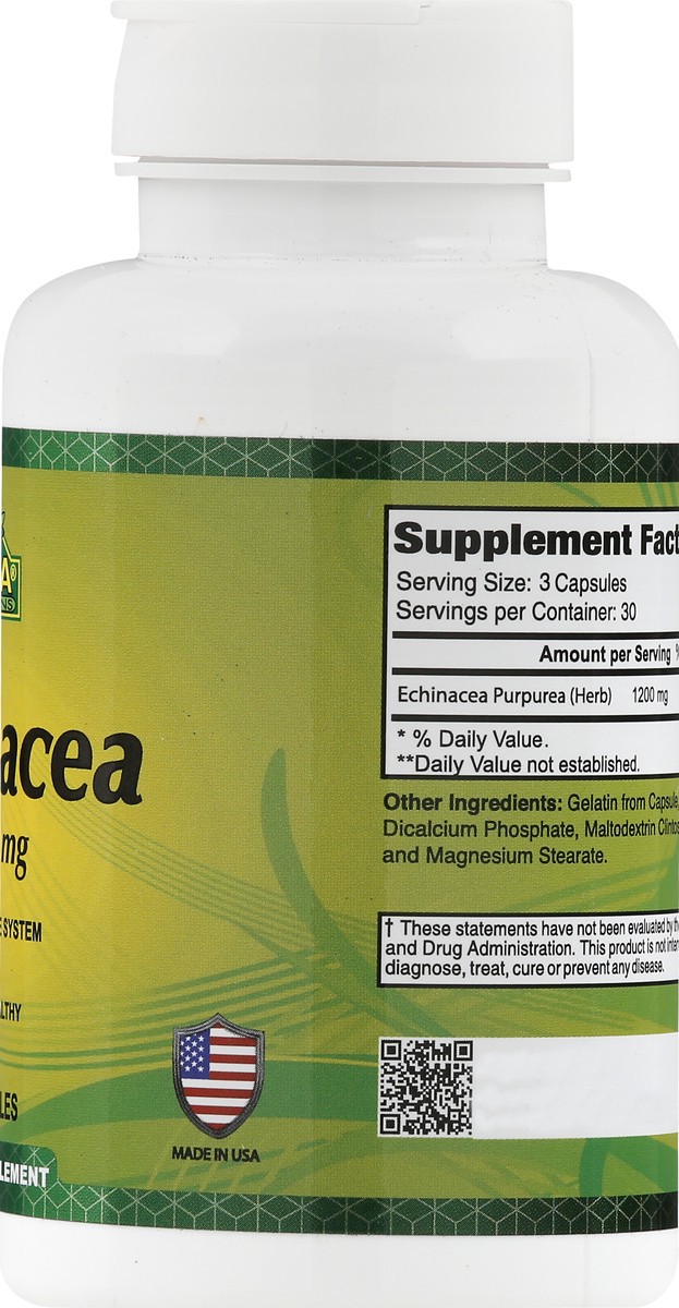 slide 7 of 12, Alfa Vitamins 1200 mg Echinacea 90 ea, 90 ct