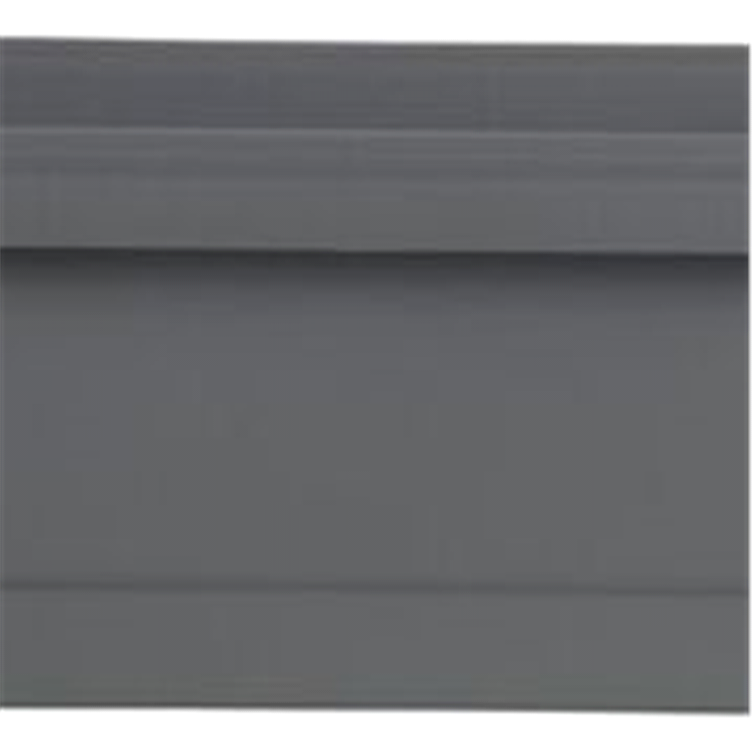 slide 1 of 1, Bloem Deck Rail Planter 24" Charcoal, 1 ct