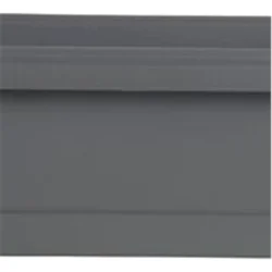 Bloem Deck Rail Planter 24" Charcoal