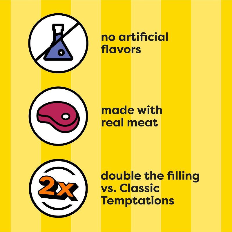 slide 9 of 11, Temptations Tender Fills Roasted Salmon Cat Treat - 2.1oz, 2.1 oz