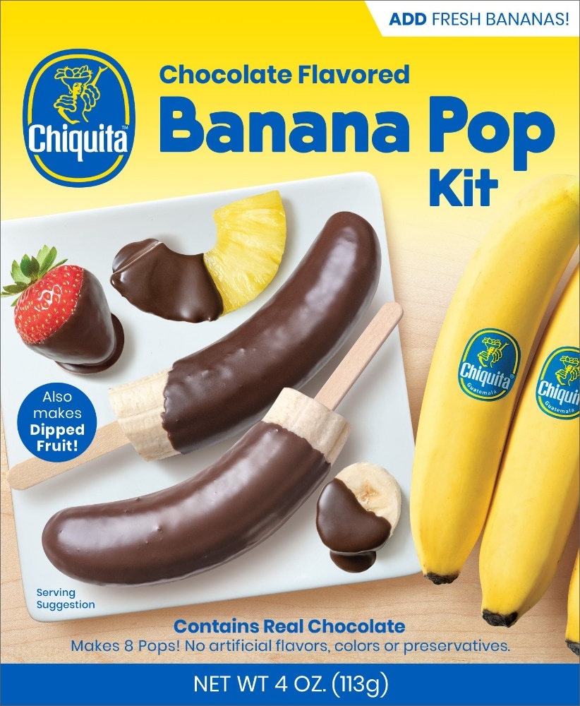 slide 1 of 1, Concord Foods Chocolate Banana Pop Kit, 4 oz