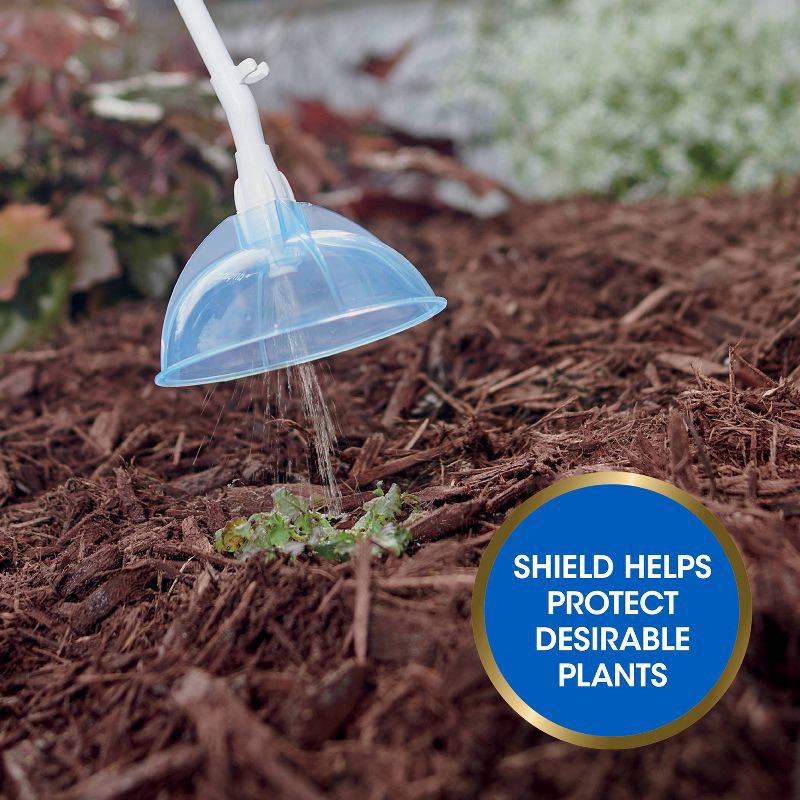 slide 10 of 12, Roundup 1gal Dual Action Weed and Grass Killer with 4 Month Preventer RTU Sure Shot Wand, 1 gal