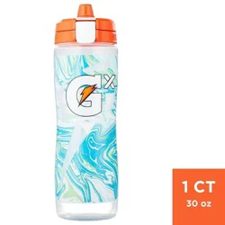 Gatorade GX 30oz Water Bottle - Marble White: BPA-Free Plastic Drinkware